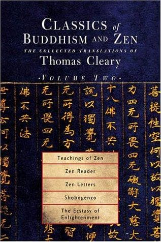 Cover image for Classics of Buddhism and Zen, Volume 2