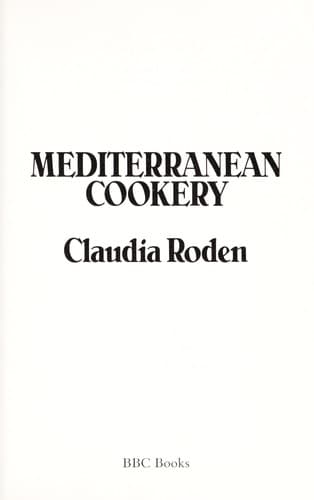 Cover image for Mediterranean cookery