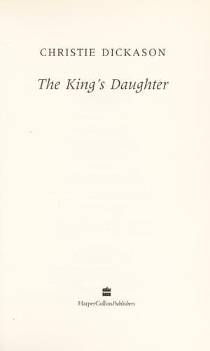 Cover image for The king's daughter