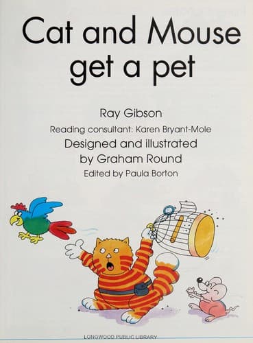 Cover image for Cat and Mouse Get a Pet (Learn to Read Series)