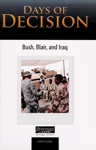 Cover image for Bush, Blair, and Iraq