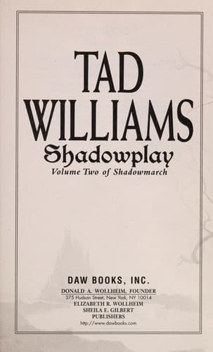 Cover image for Shadowplay