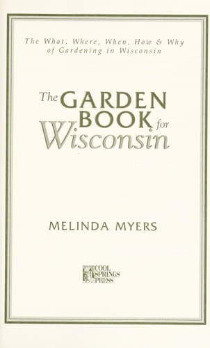 Cover image for The garden book for Wisconsin