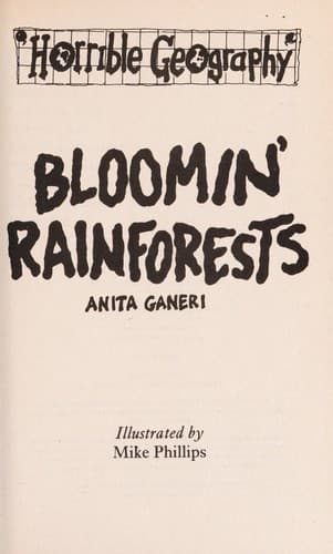 Cover image for Bloomin' rainforests