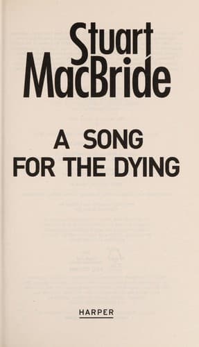 Cover image for A song for the dying