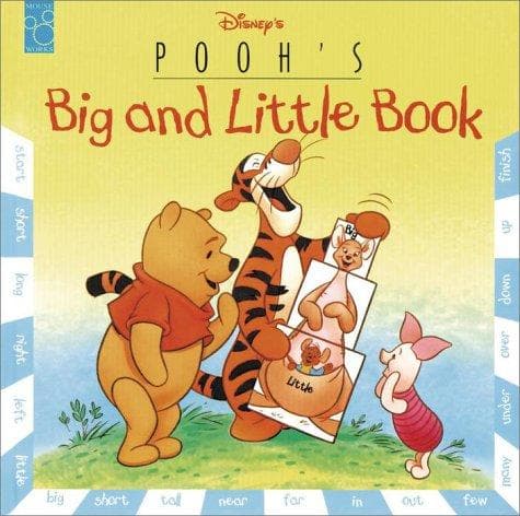 Cover image for Disney's Pooh's big and little book