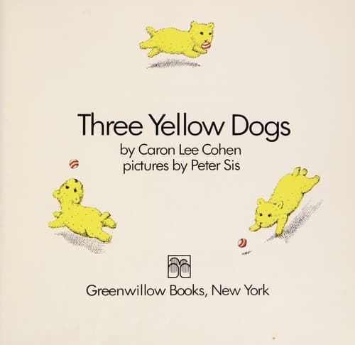 Cover image for Three yellow dogs