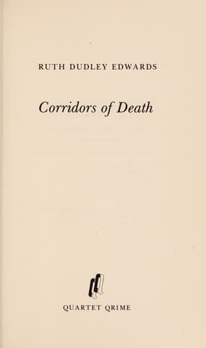 Cover image for Corridors of death