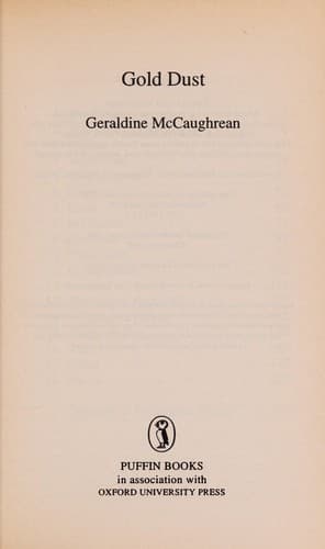 Cover image for Gold dust
