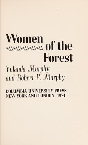 Cover image for Women of the forest