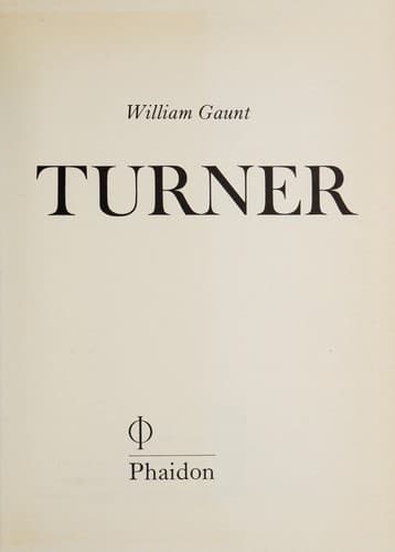 Cover image for Turner
