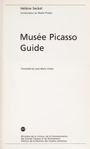 Cover image for Musée Picasso