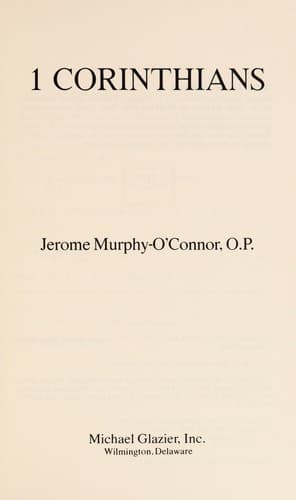 Cover image for 1 Corinthians.