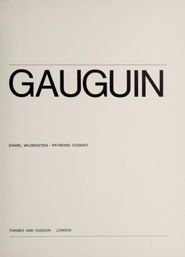 Cover image for Gauguin