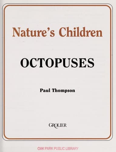 Cover image for Vultures (Nature's Children)