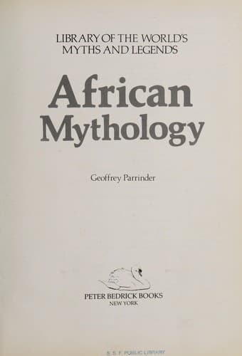 Cover image for African mythology