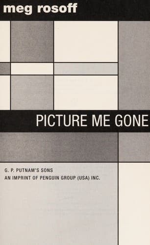 Cover image for Picture me gone