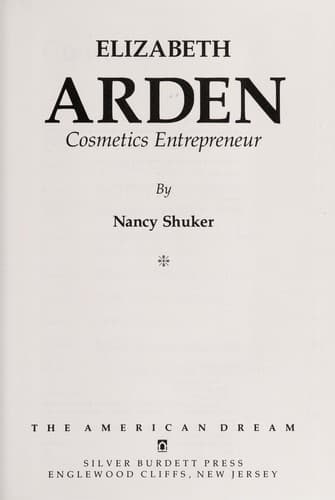 Cover image for Elizabeth Arden