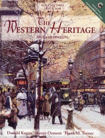 Cover image for The Western Heritage, Volume II