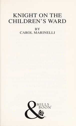Cover image for Knight on the Children's Ward
