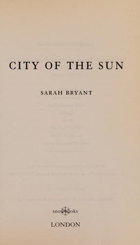 Cover image for City of the Sun