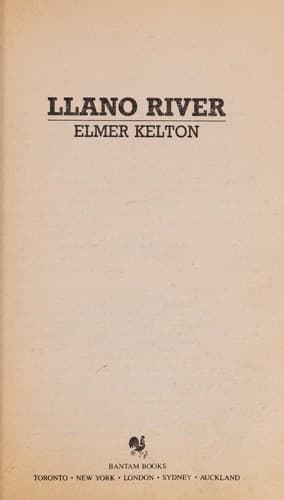 Cover image for Llano River
