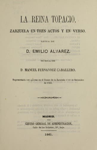La reina Topacio