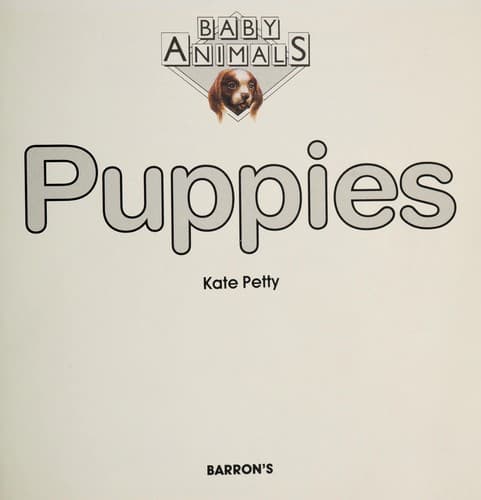 Cover image for Puppies (Baby Animals)