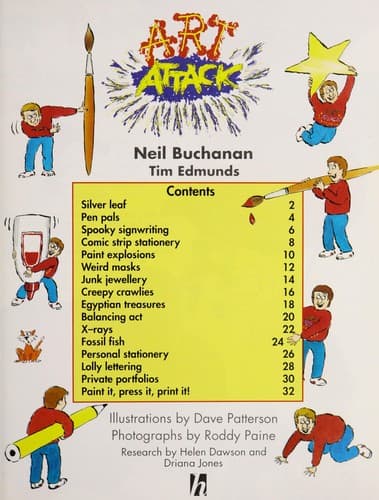 Cover image for Art attack