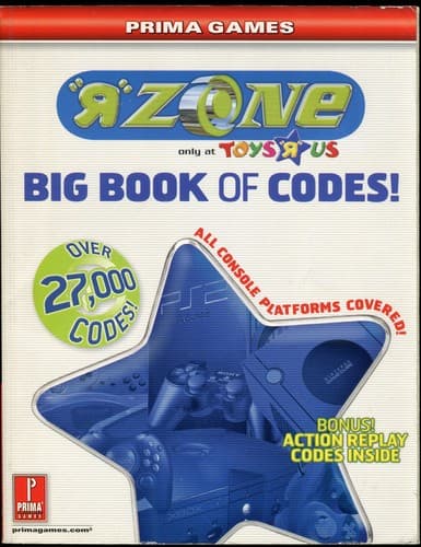 Cover image for "R" Zone: Big Book of Codes.
