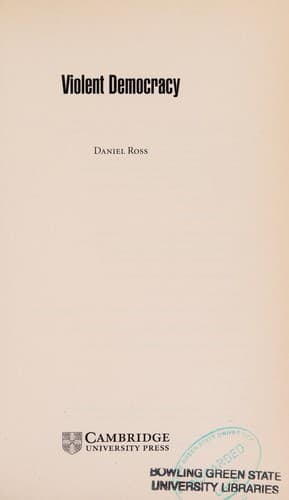 Cover image for Violent Democracy