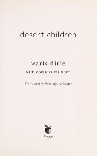 Cover image for DESERT CHILDREN; TRANS. BY SHEELAGH ALABASTER.