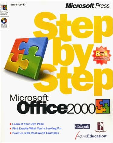 Cover image for Microsoft Office 2000 8-in-1 step by step
