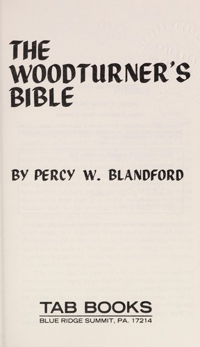Cover image for The woodturner's Bible