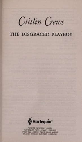 Cover image for The disgraced playboy