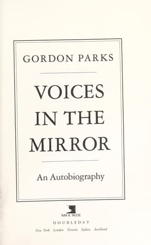 Cover image for Voices in the mirror