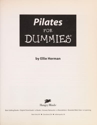 Cover image for Pilates for dummies