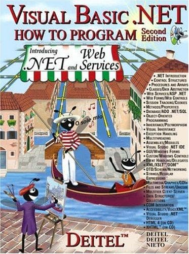 Cover image for Visual Basic.NET How to Program, Second Edition