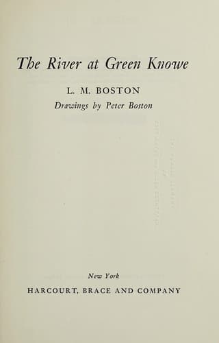 Cover image for The river at Green Knowe.