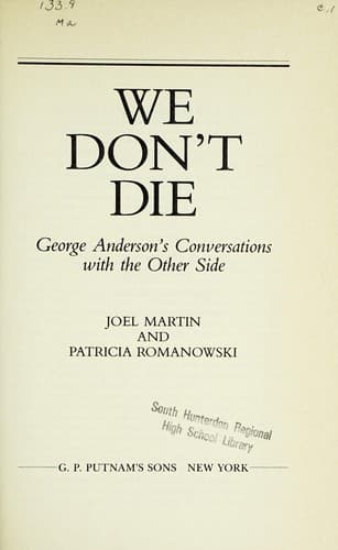 Cover image for We don't die