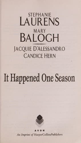 Cover image for It happened one season