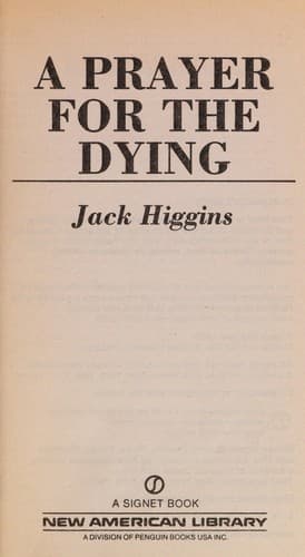 Cover image for A Prayer for the Dying
