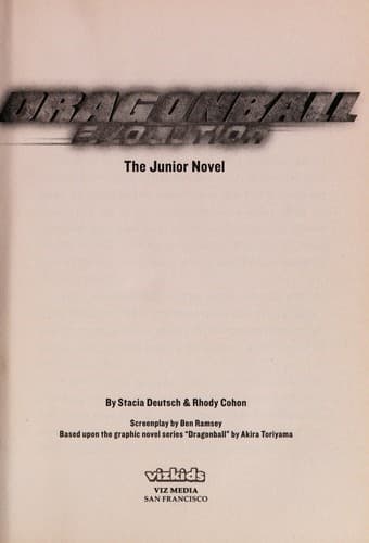 Cover image for Dragon ball