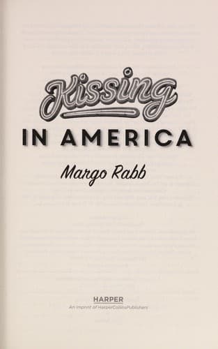 Cover image for Kissing in America