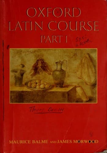 Cover image for Oxford Latin Course