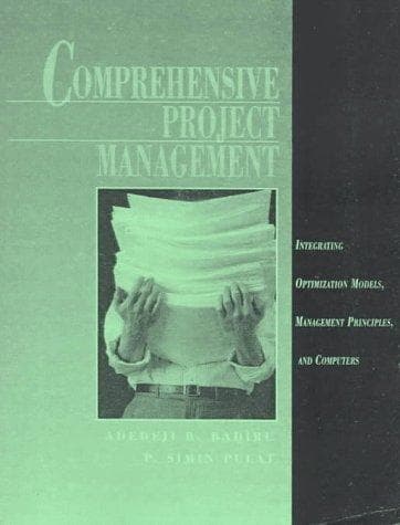 Cover image for Comprehensive Project Management