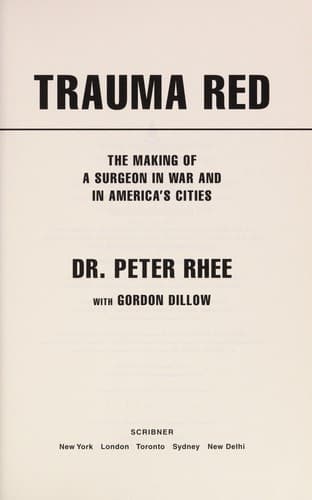 Cover image for Trauma red
