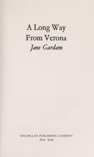 Cover image for A long way from Verona