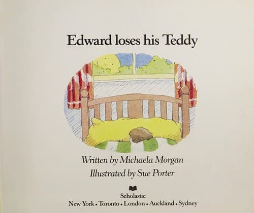 Cover image for Edward loses his teddy