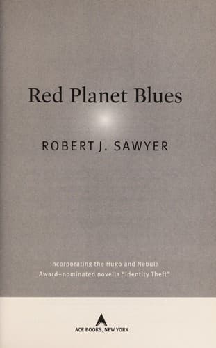 Cover image for Red planet blues